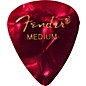 Fender 351 Premium Medium Guitar Picks - 144 Count Red Moto