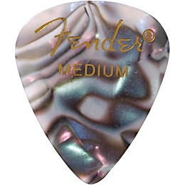 Fender 351 Premium Medium Guitar Picks - 144 Count Abalone Moto