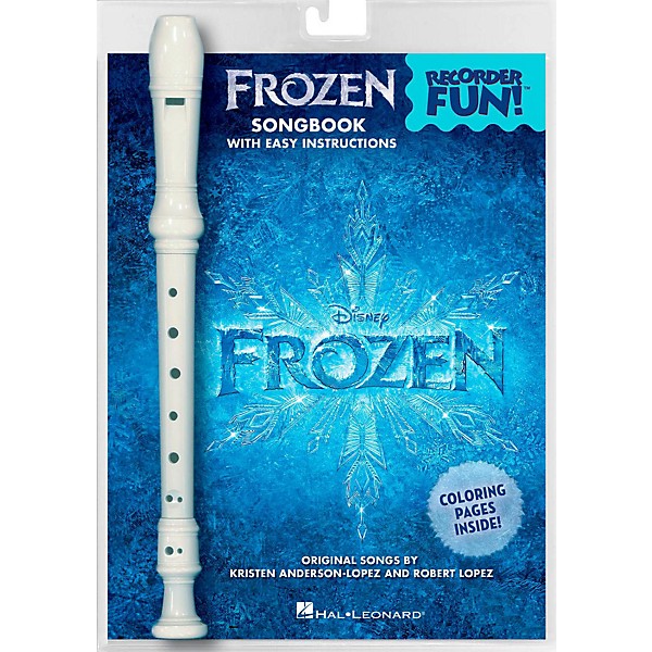 Hal Leonard Frozen - Recorder Fun! Pack with Songbook and Instrument
