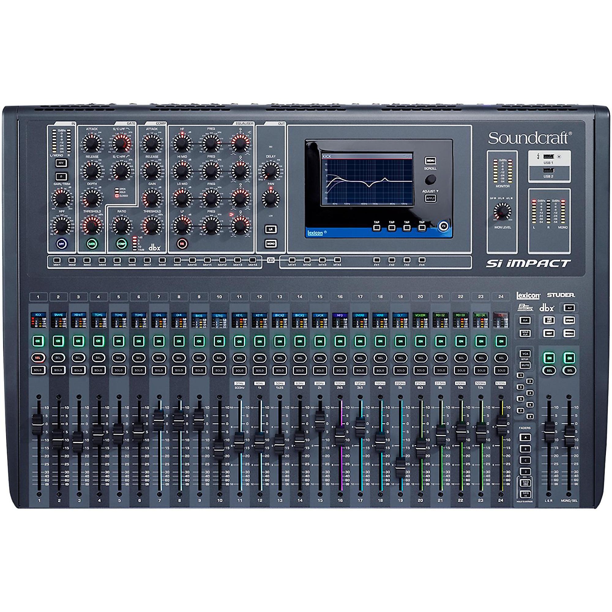 Soundcraft Si Impact 32-Channel Digital Mixer | Guitar Center