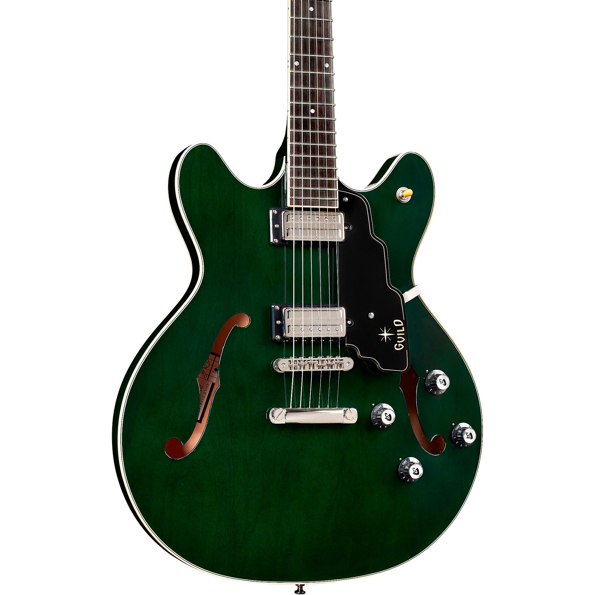 Guild Starfire IV ST Semi-Hollowbody Electric Guitar Green