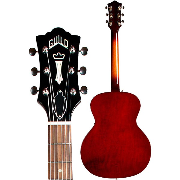 Open Box Guild T-50 Slim Hollowbody Electric Guitar Level 2 Antique Burst 190839182005