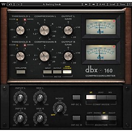 Waves dbx 160 Compressor / Limiter Native/SG Software Download
