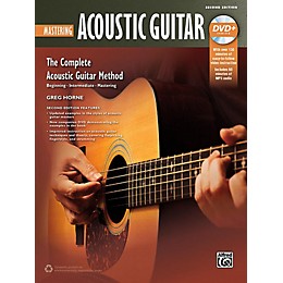 Alfred The Complete Acoustic Guitar Method: Mastering Acoustic Guitar (2nd Edition) - Book & DVD