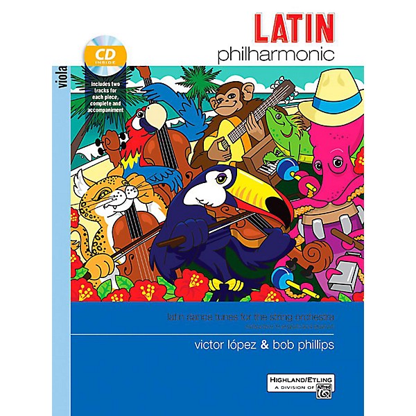 Alfred Latin Philharmonic - Viola Book & CD