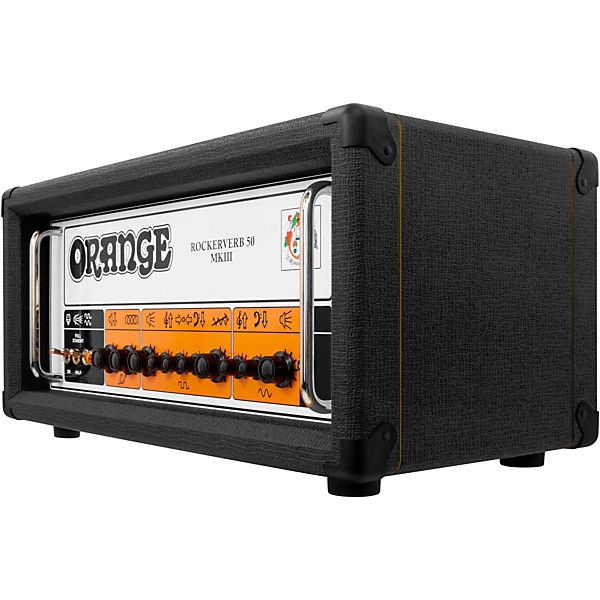 Orange Amplifiers Rockerverb 50 MKIII 50W Tube Guitar Amp Head Black
