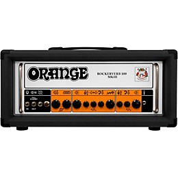 Open Box Orange Amplifiers Rockerverb 100 MKIII 100W Tube Guitar Amp Head Level 1 Black