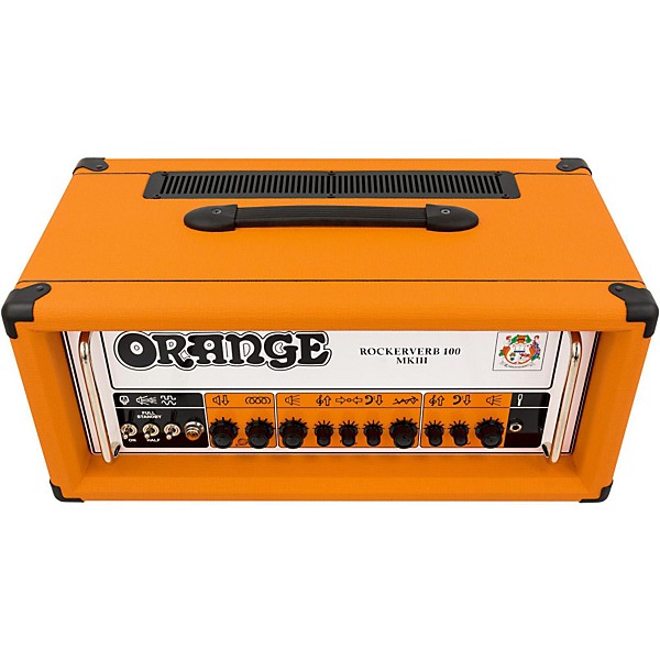 Open Box Orange Amplifiers Rockerverb 100 MKIII 100W Tube Guitar Amp Head Level 2 Orange 197881075101