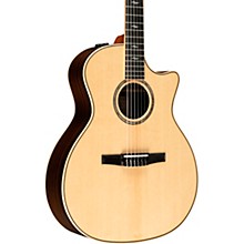 Taylor 814ce-N Grand Auditorium Acoustic-Electric Nylon-String Guitar Natural