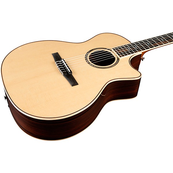 Taylor 814ce-N Grand Auditorium Acoustic-Electric Nylon-String Guitar Natural