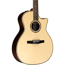 Taylor 814ce-N Grand Auditorium Acoustic-Electric Nylon-String Guitar Natural