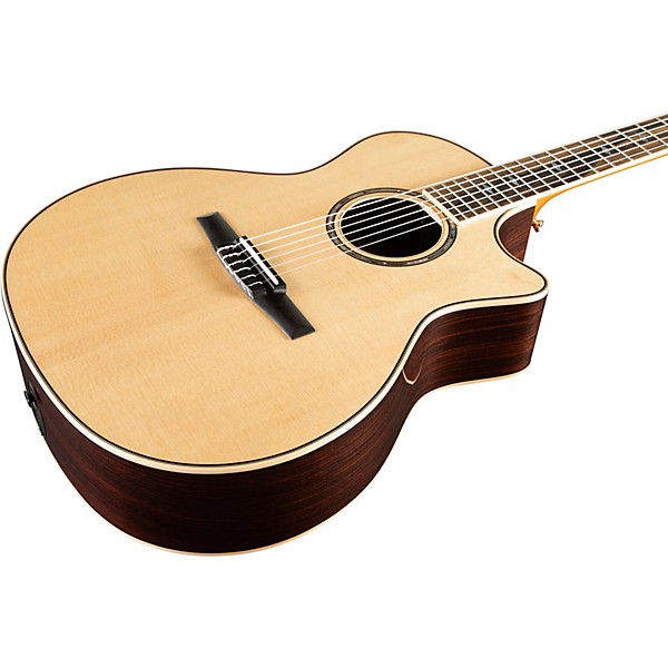 Taylor 814ce-N Grand Auditorium Acoustic-Electric Nylon-String Guitar Natural