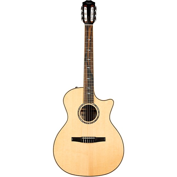 Taylor 814ce-N Grand Auditorium Acoustic-Electric Nylon-String Guitar Natural