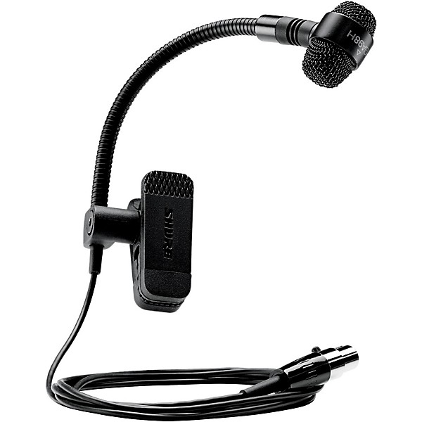 Shure PGA98H-TQG Cardioid Condenser Gooseneck Instrument Microphone with TA4F Wireless System Connector