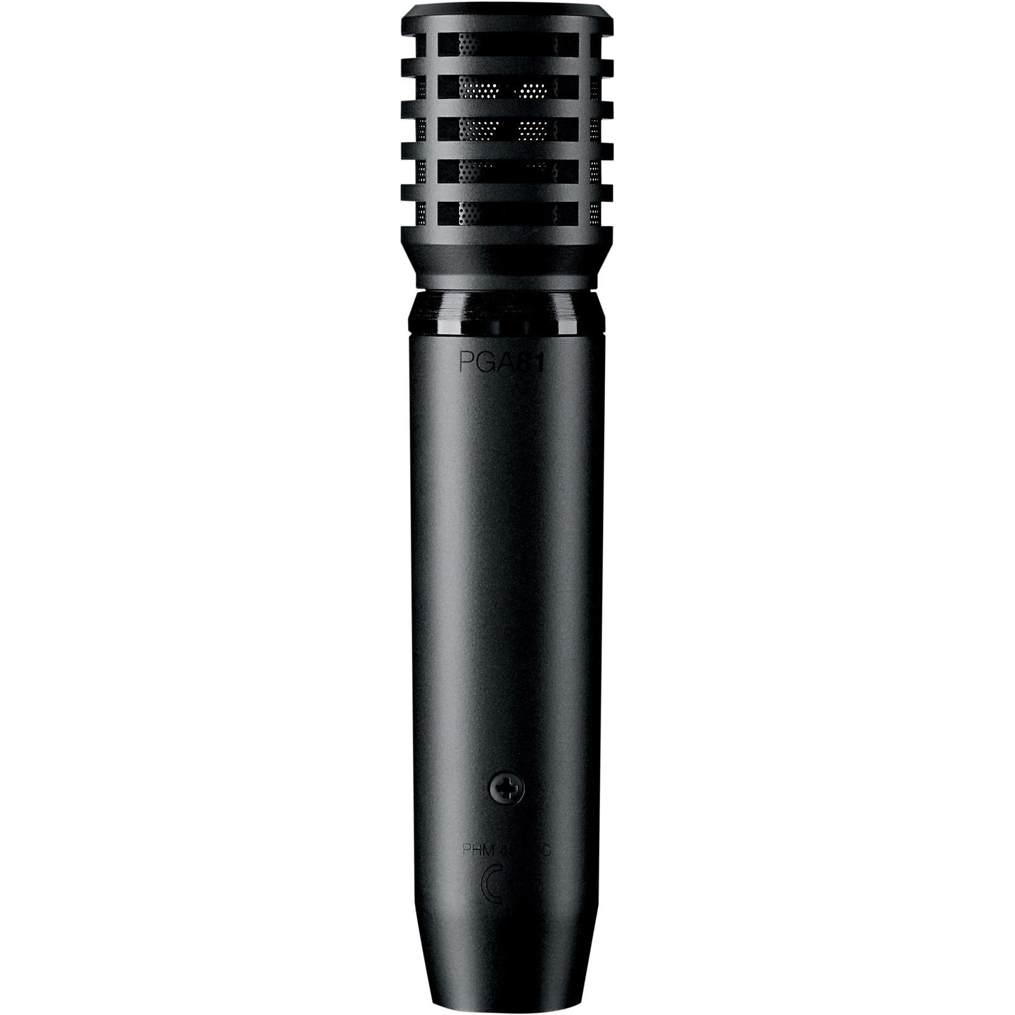 Shure PGA81-XLR Condenser Instrument Microphone with XLR Cable