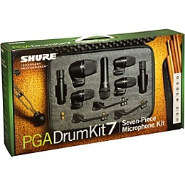 Shure PGADRUMKIT7 7-Piece Drum Microphone Kit