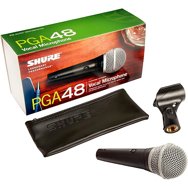 Shure PGA48 Cardioid Dynamic Vocal Microphone