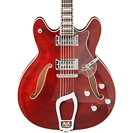 Hagstrom Viking 2X HJ50 Electric Guitar Black Cherry