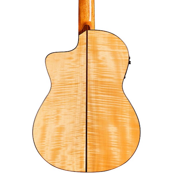 Cordoba GK Pro Maple Nylon-String Flamenco Acoustic-Electric Guitar Natural