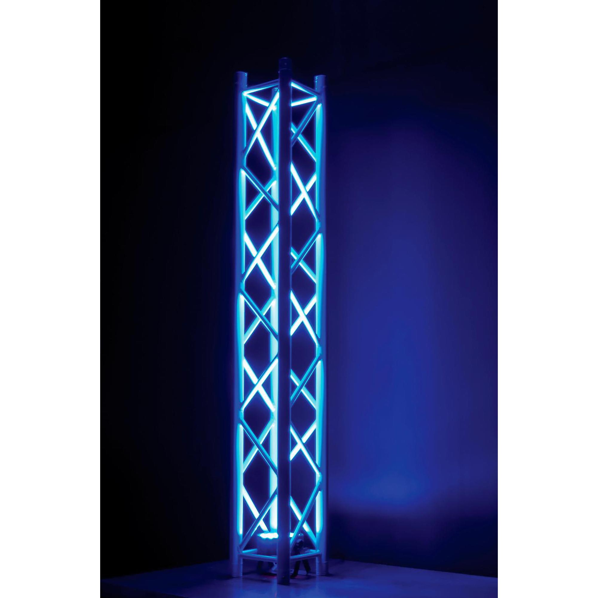American DJ Mega Par Profile Plus LED PARs 4-Pack With Cables and