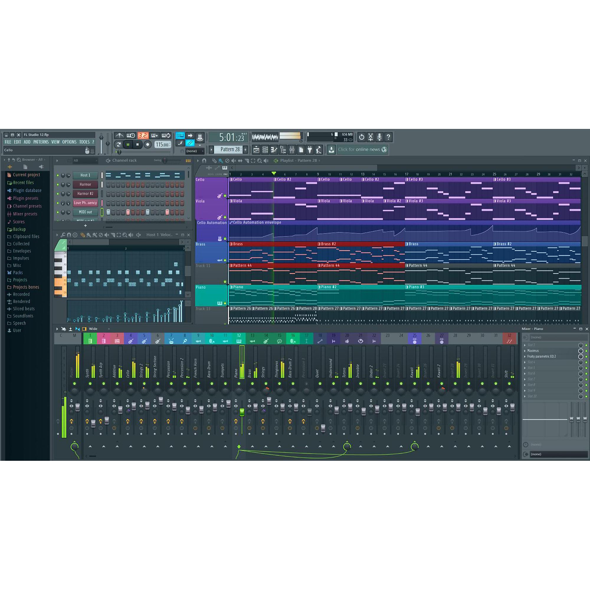 Image Line FL Studio 21 Fruity Edition (Download) | Guitar Center