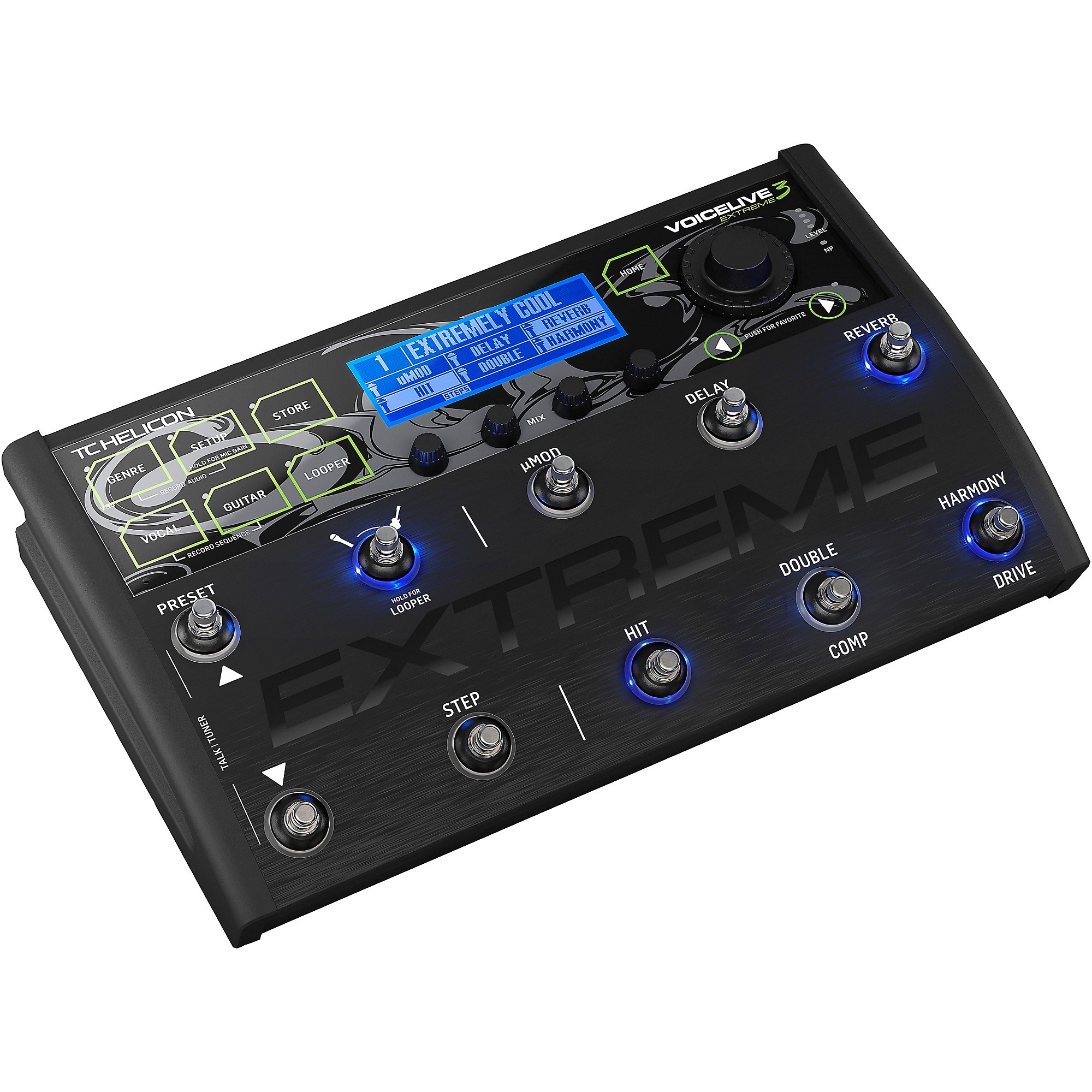 TC Helicon VoiceLive 3 Extreme Vocal and Guitar Effects TC Helicon VoiceLive 3 Extreme Vocal and Guitar Effects