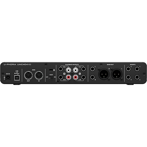 Behringer U-PHORIA UMC404HD Audiophile