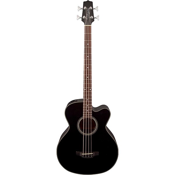Open Box Takamine GB30CE Acoustic-Electric Bass Guitar Level 2 Black 888365977898