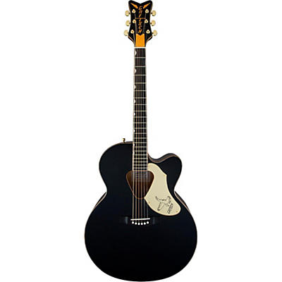 Gretsch Guitars G5022c Rancher Falcon Cutaway Acoustic-Electric Guitar Black for sale