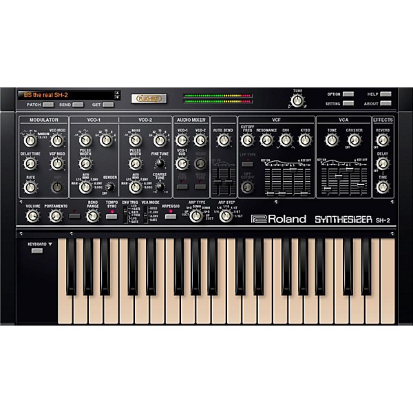 Clearance Roland SH-2 Virtual Synthesizer Software Download