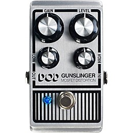 Open Box DOD Gunslinger DOD Mosfet Distortion Guitar Effects Pedal Level 1