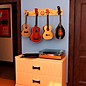 A&S Crafted Products Pro-File Wall Mounted Ukulele & Mandolin Hanger