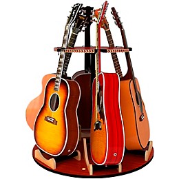 A&S Crafted Products Carousel Deluxe Multi Guitar Stand