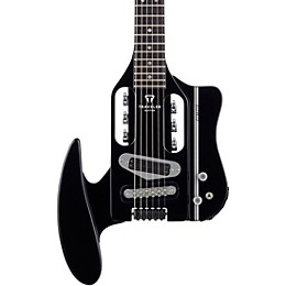 Open Box Traveler Guitar Speedster Hot-Rod V2 Electric Travel Guitar Level 2 Black 190839499110