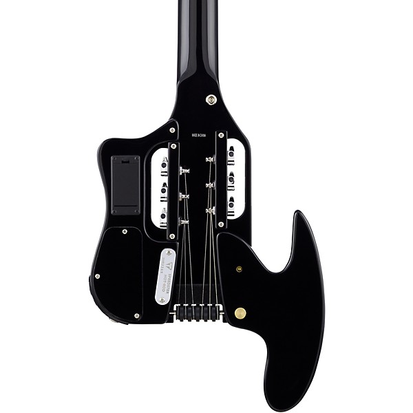 Open Box Traveler Guitar Speedster Hot-Rod V2 Electric Travel Guitar Level 2 Black 190839499110