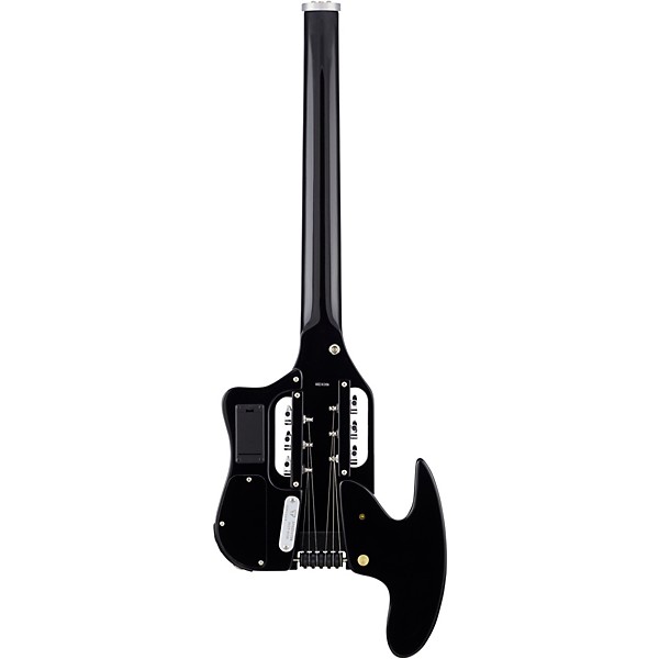 Open Box Traveler Guitar Speedster Hot-Rod V2 Electric Travel Guitar Level 2 Black 190839499110