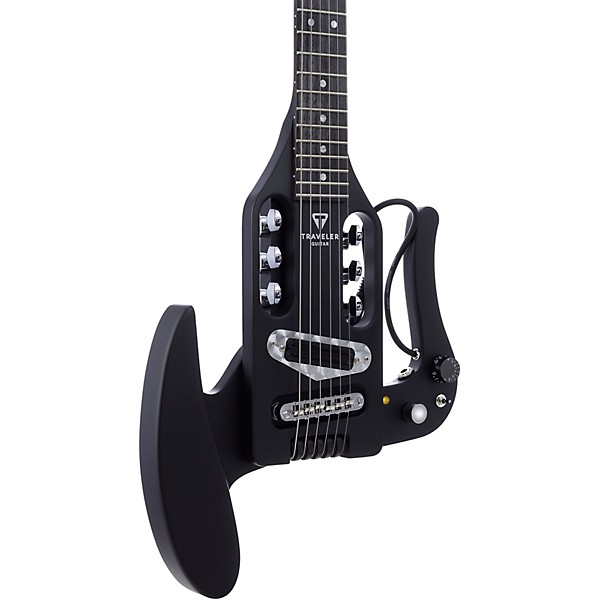 Open Box Traveler Guitar Pro-Series Mod-X Hybrid Electric Travel Guitar Level 2 Satin Black 190839404756