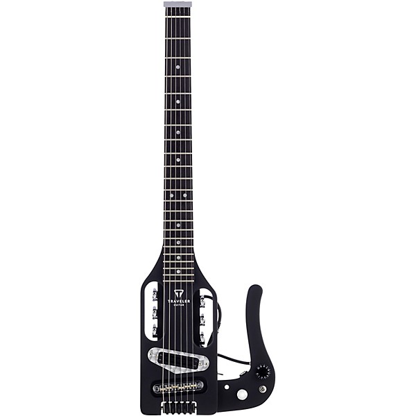 Open Box Traveler Guitar Pro-Series Mod-X Hybrid Electric Travel Guitar Level 2 Satin Black 190839404756
