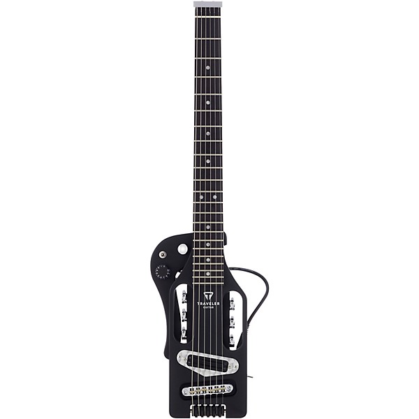 Open Box Traveler Guitar Pro-Series Mod-X Hybrid Electric Travel Guitar Level 2 Satin Black 190839404756