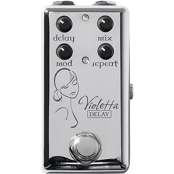 Open Box Red Witch Violetta Delay Guitar Effects Pedal Level 1