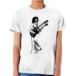 Jimmy Page Double Guitar Icon T-Shirt X-Large