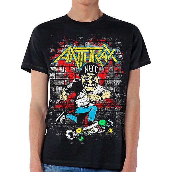 Anthrax Skater Guy T-Shirt Large