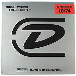 Dunlop Super Bright Medium Nickel Wound 8-String Electric Guitar Strings (10-74) 3-Pack