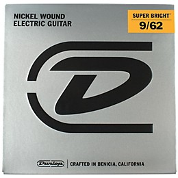 Dunlop Super Bright 7-String Electric Guitar Strings (9-62) 3-Pack