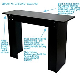 Sefour X5 DJ Stand Black