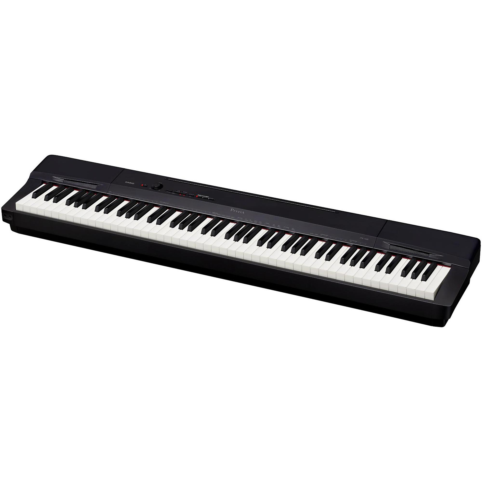 【美品】CASIO PX-160BK Privia 88鍵　フルセット　ピアノのタッチ Open Box Casio PX-160BK Digital Piano | Guitar Center