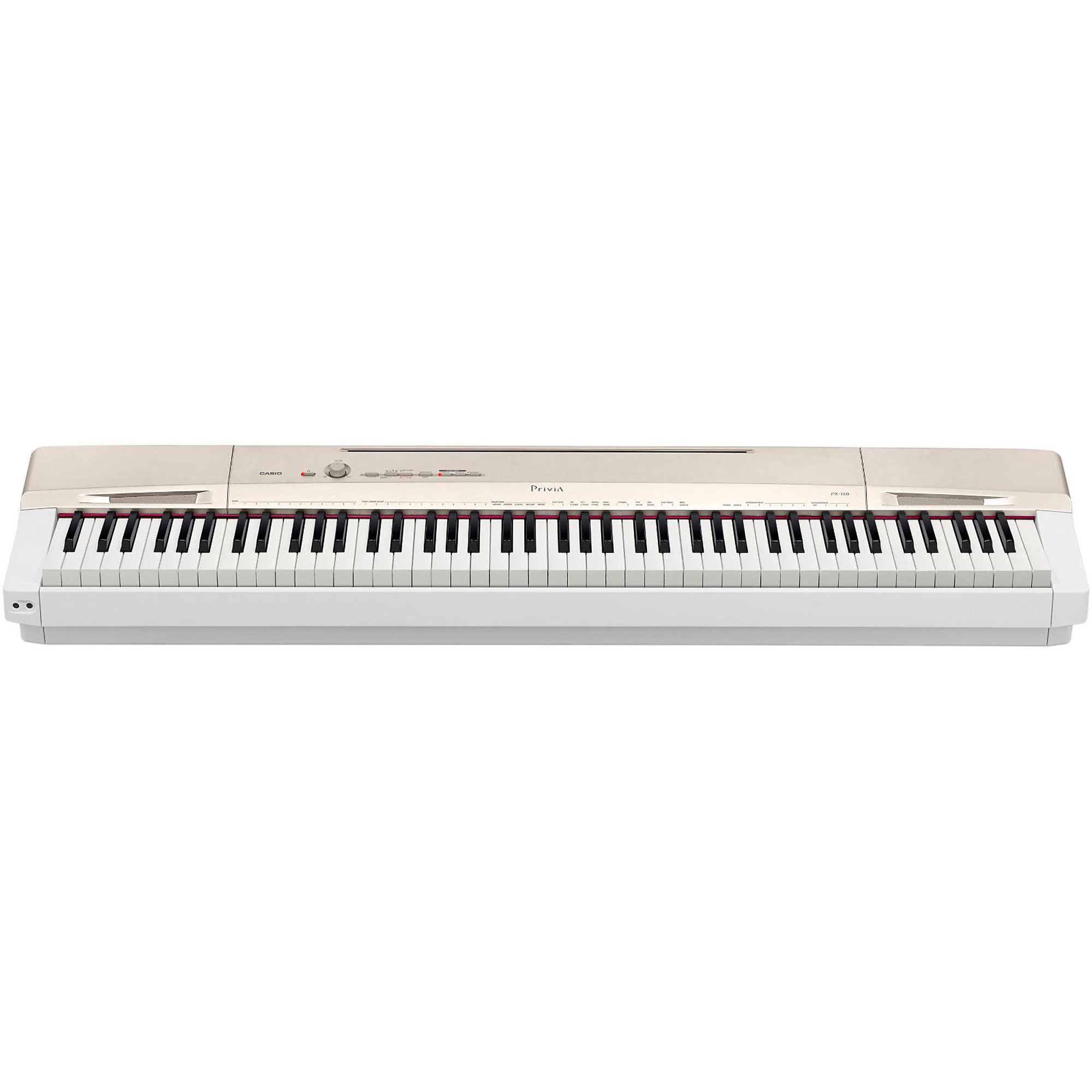 CASIO カシオ 88鍵盤 電子ピアノ Privia PX-160GD CASIO カシオ PX-160GD Privia 電子ピアノ 88鍵 ゴールド PX-160