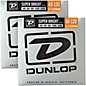 Dunlop Super Bright Steel Light 5-String Bass Guitar Strings (40-120) 2-Pack thumbnail