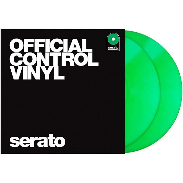 Serato 12-Inch Official Control Vinyl (Pair) Green