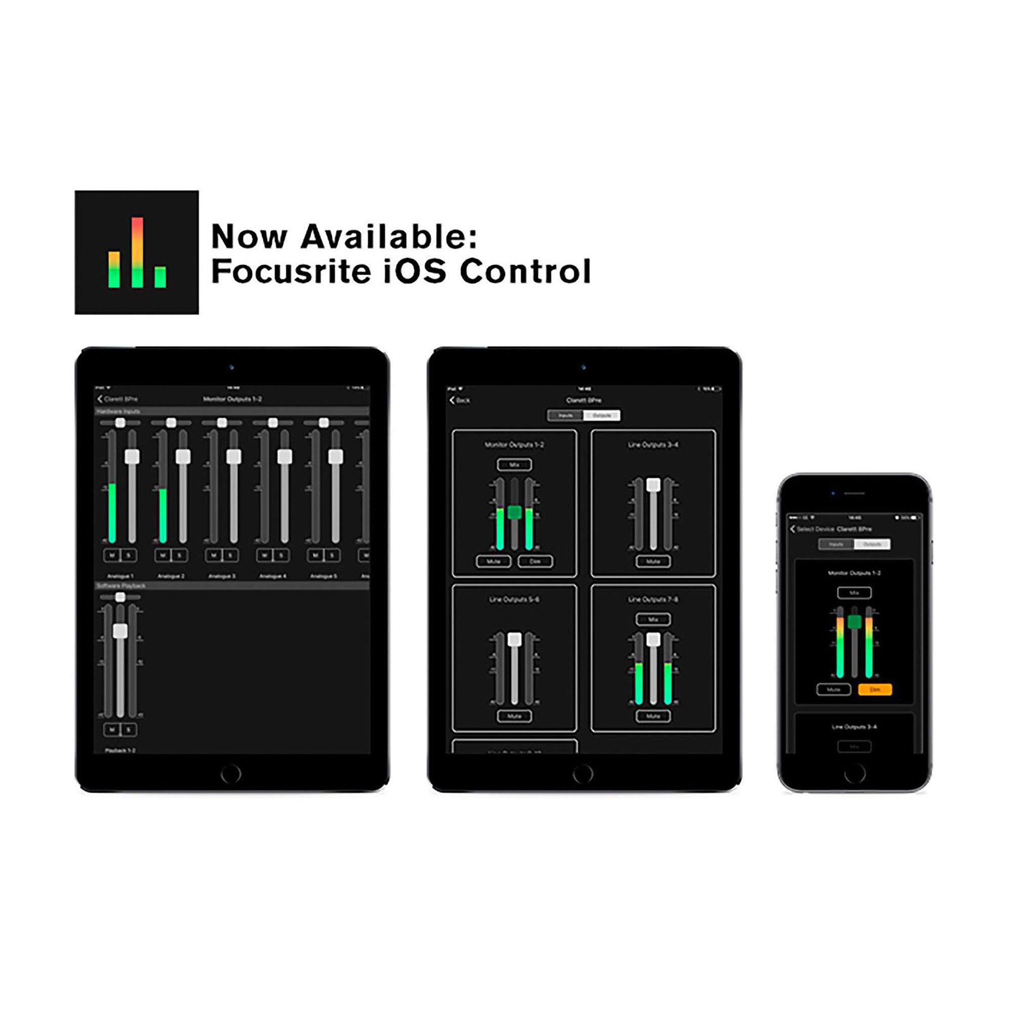 Open Box Focusrite Clarett 8Pre Thunderbolt Audio Interface